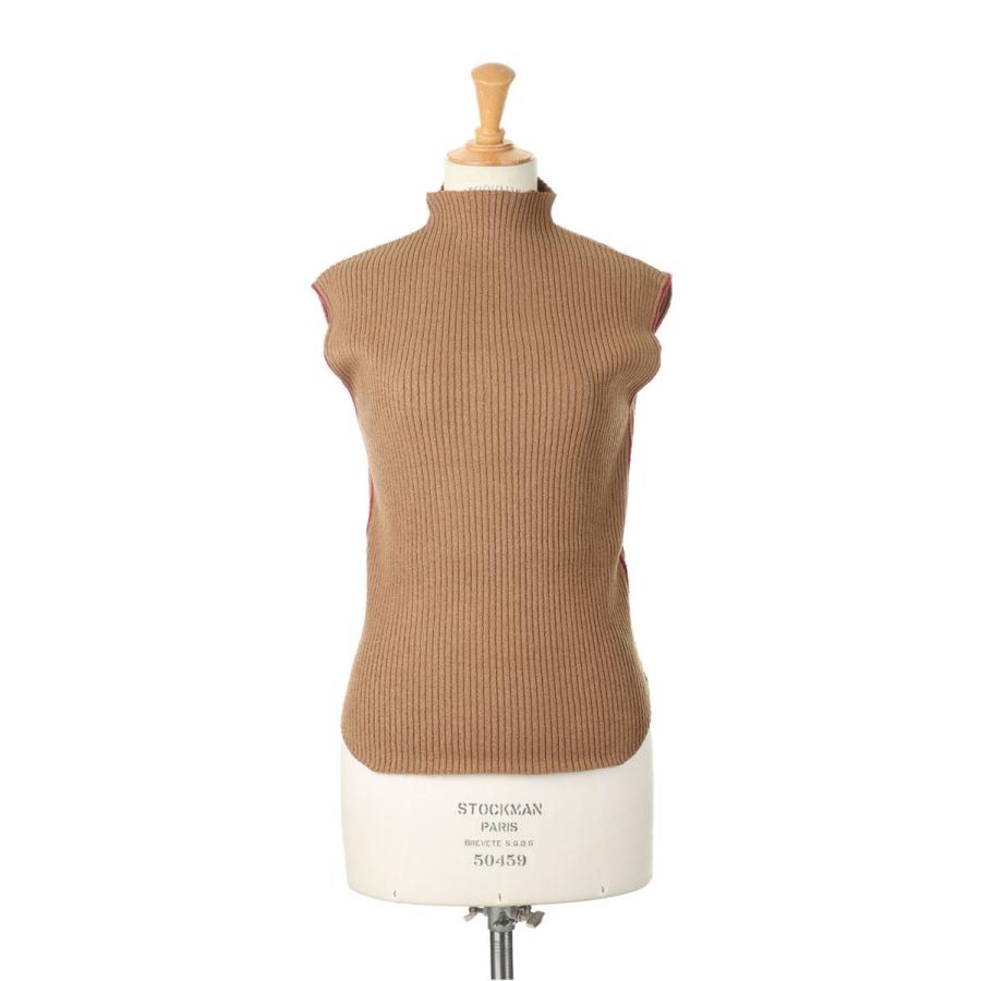 【SALE】Highneck Rib Tanktop -CAMEL (12210513) Todayful(トゥデイフル) | TODAYFUL