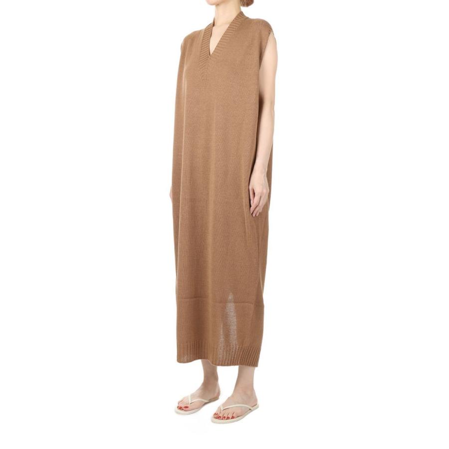 TODAYFUL トゥデイフル Vneck Seamless Dress -CAMEL （12210316） | TODAYFUL | 02