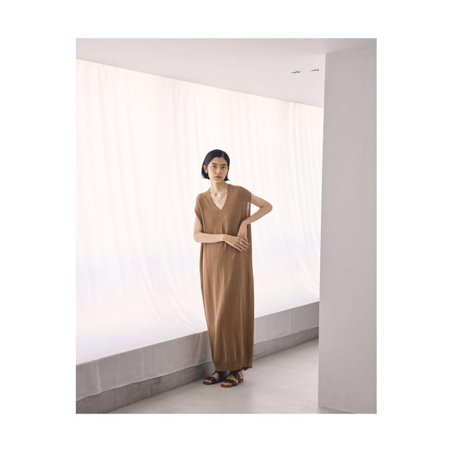 TODAYFUL トゥデイフル Vneck Seamless Dress -CAMEL （12210316） | TODAYFUL | 07