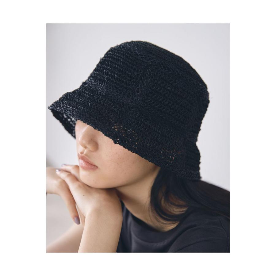 TODAYFUL トゥデイフル Abaca Bucket Hat -BLACK （12211014） | TODAYFUL | 02