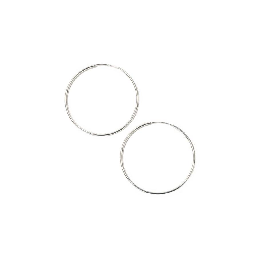 TODAYFUL トゥデイフル Thin Hoop Pierce -SILVER （12990902） | TODAYFUL