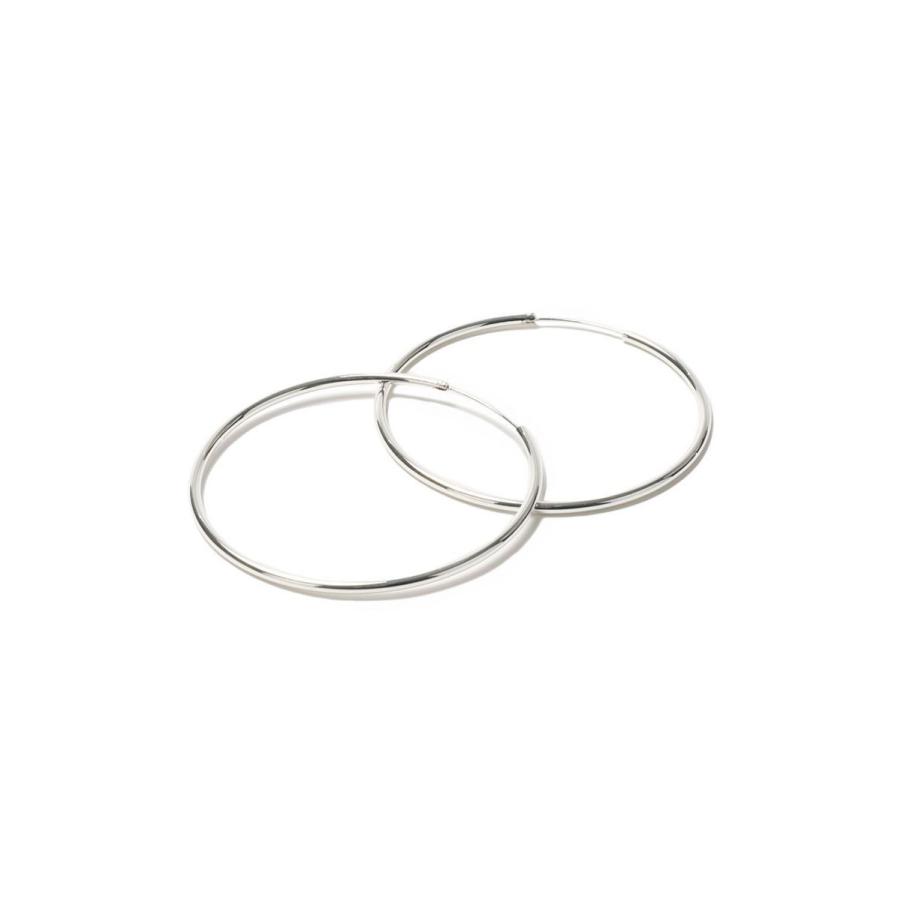 TODAYFUL トゥデイフル Thin Hoop Pierce -SILVER （12990902） | TODAYFUL | 01
