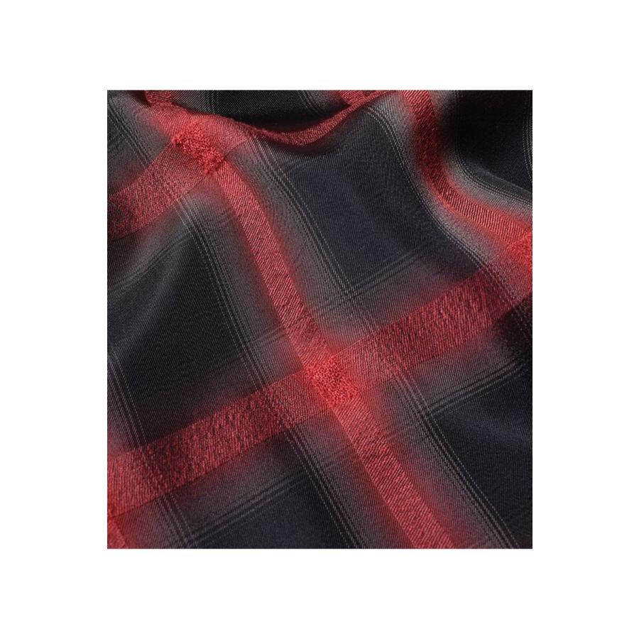 30%OFF】Cuprawool Ombre Check S/S Open Collar SH / RPT (2205-5001