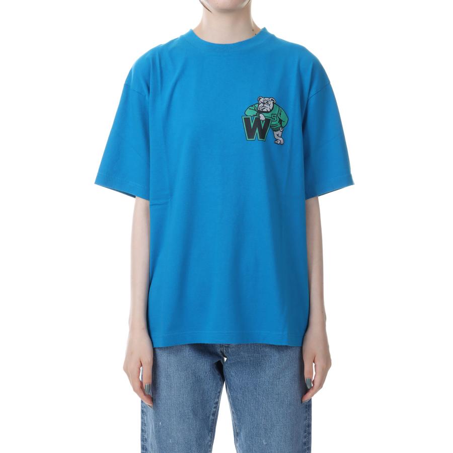 【SALE】BULL DAD TEE -BLUE(22MMSCU11) Shinzone(シンゾーン) | Shinzone | 01