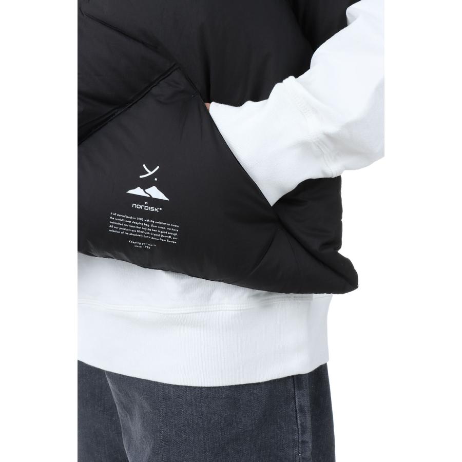 【P5倍 / SALE】LIGHT DOWN HALF BLANKET - BLACK (YU09003) Y(dot) BY NORDISK(ワイ ドット バイ ノルディスク) |  | 04