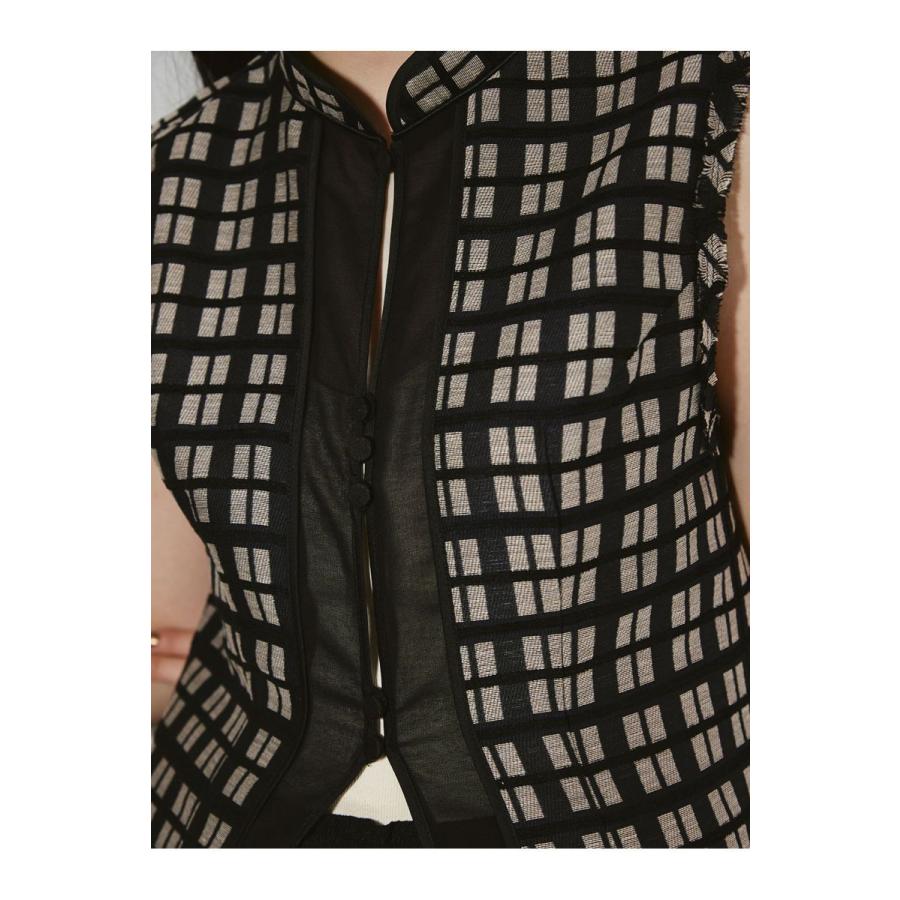 【SALE】Geometric Jacquard Vest （12220106 ） Todayful(トゥデイフル) | TODAYFUL | 10