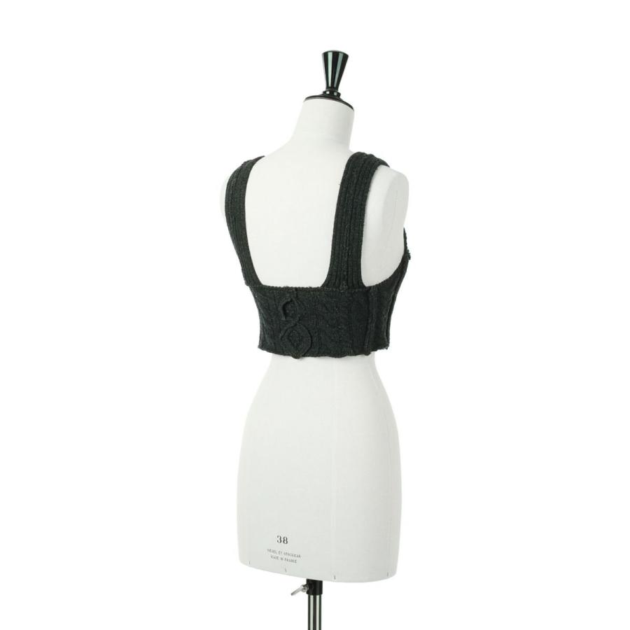 TODAYFUL トゥデイフル Patchwork Knit Bustier -C/GRAY（12220504） | TODAYFUL | 02