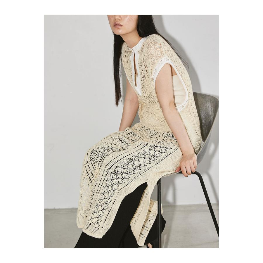 【SALE】Pattern Lace Knitdress -NATURAL(12220310) Todayful(トゥデイフル) | TODAYFUL | 10