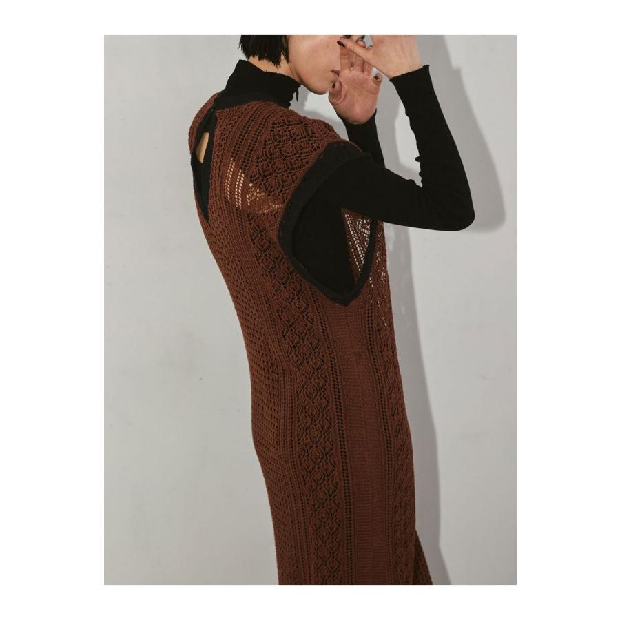 【SALE】Pattern Lace Knitdress -CAMEL(12220310) Todayful(トゥデイフル) | TODAYFUL | 08