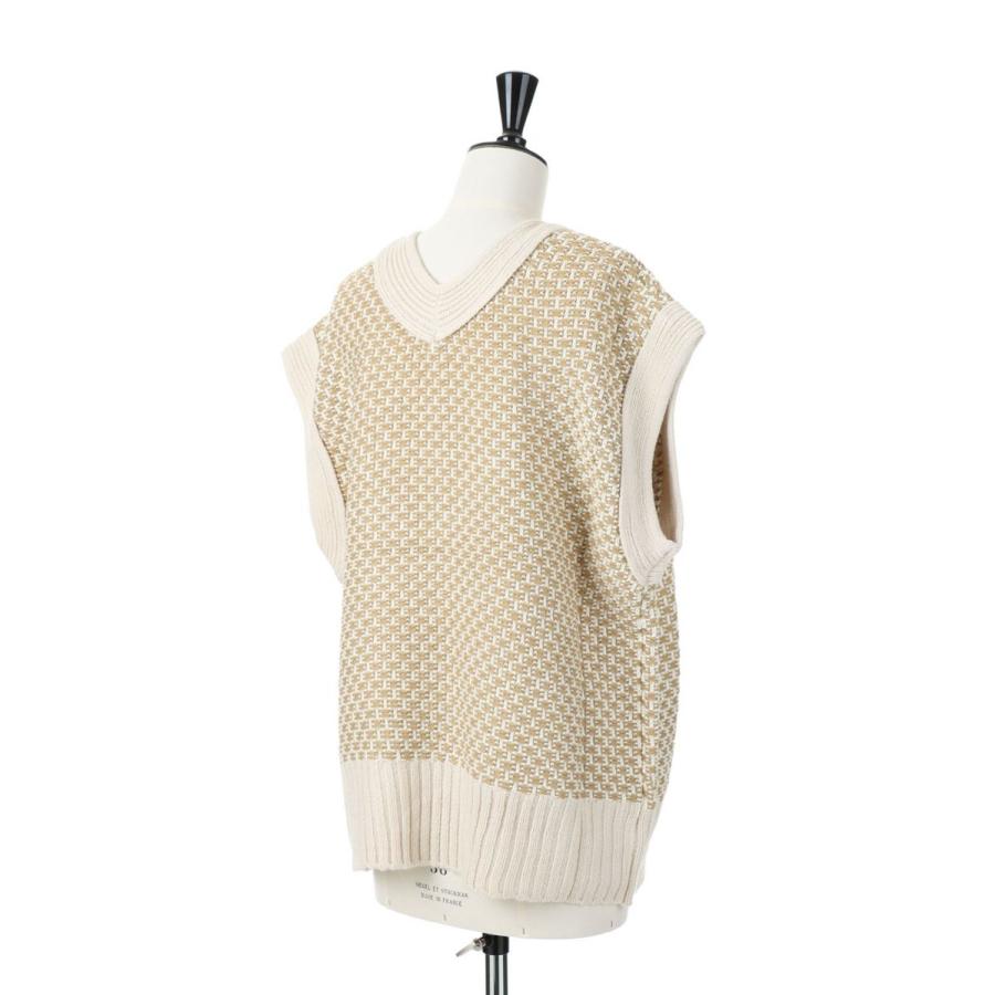 TODAYFUL トゥデイフル Jacquard Knit Vest -OLIVE（12220515） | TODAYFUL | 02
