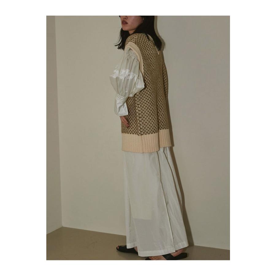 TODAYFUL トゥデイフル Jacquard Knit Vest -OLIVE（12220515） | TODAYFUL | 06
