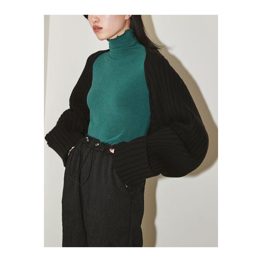 カーディガン TODAYFUL Volume Knit Sleeve TODAYFUL Volume Knit Sleeve -BLACK(12220512) Todayful(トゥデイフル