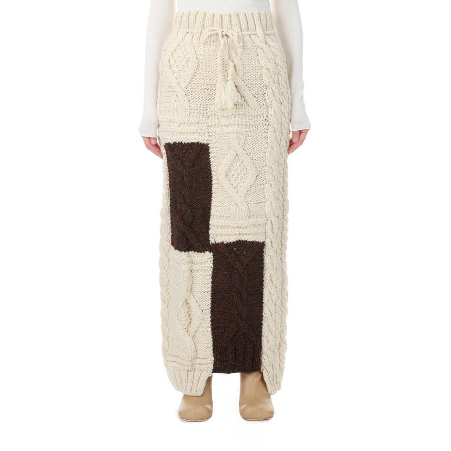 【SALE】TODAYFUL トゥデイフル  Patchwork Knit Skirt (12220801) | TODAYFUL | 01