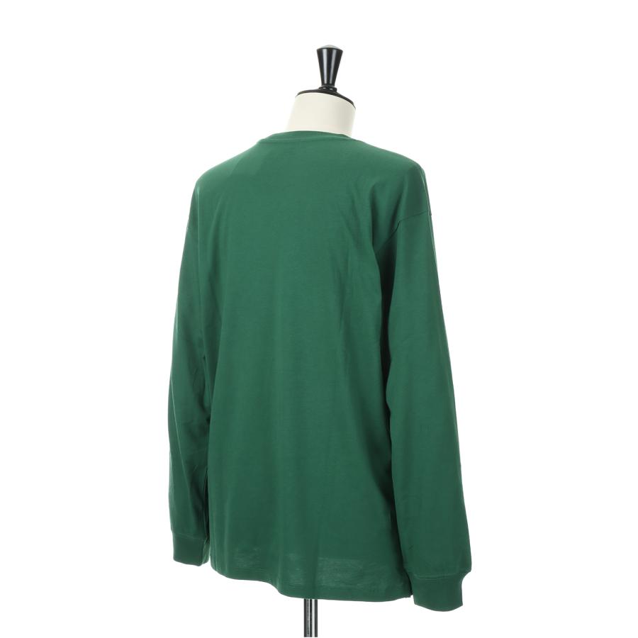 【P5倍 / SALE】MEN LS PAINTING TSHIRT KNIT/DARK GREEN(PACC11T012) RASSVET(ラスベート) |  | 04