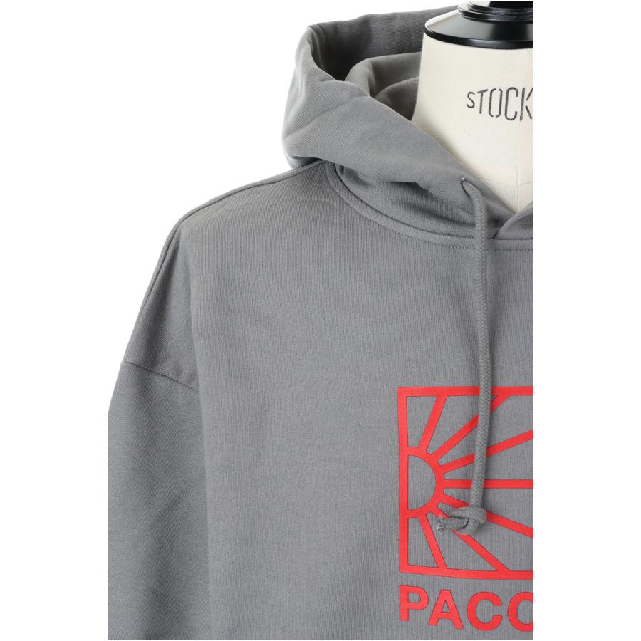【P10倍】【SALE】MEN BIG LOGO HOODIE KNIT/DARK GREY(PACC11T026) RASSVET(ラスベート) |  | 01