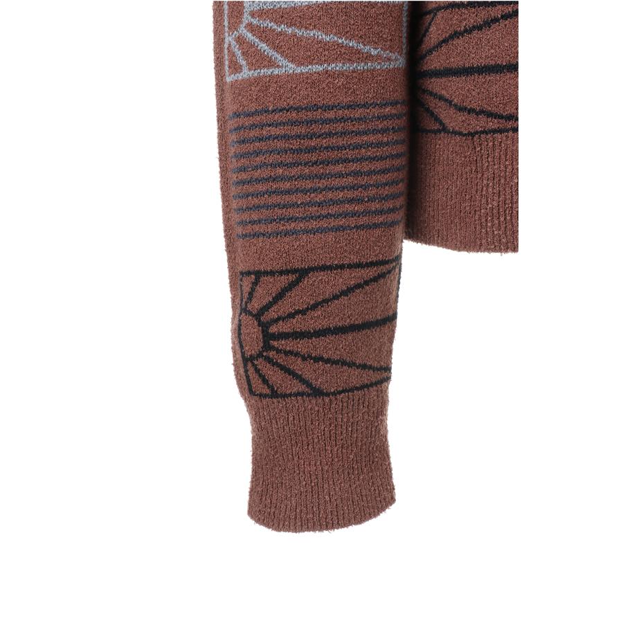 【P10倍】【SALE】MEN LOGO SWEATER KNIT/BROWN(PACC11N003) RASSVET(ラスベート) |  | 02
