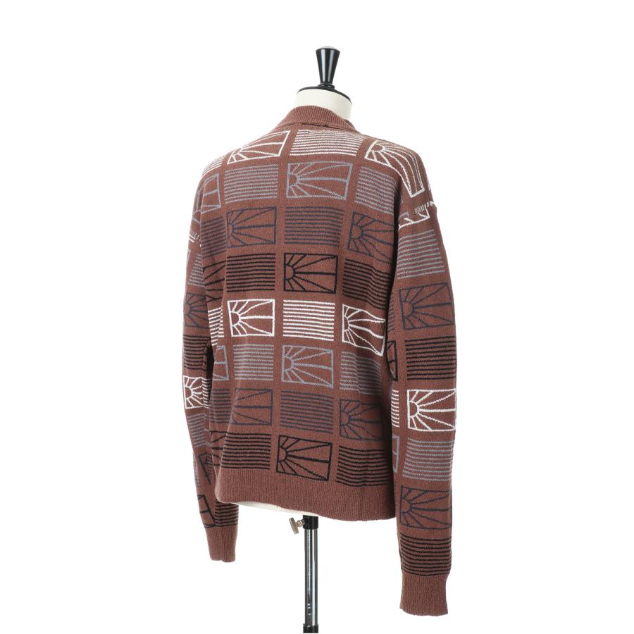 【P10倍】【SALE】MEN LOGO SWEATER KNIT/BROWN(PACC11N003) RASSVET(ラスベート) |  | 04