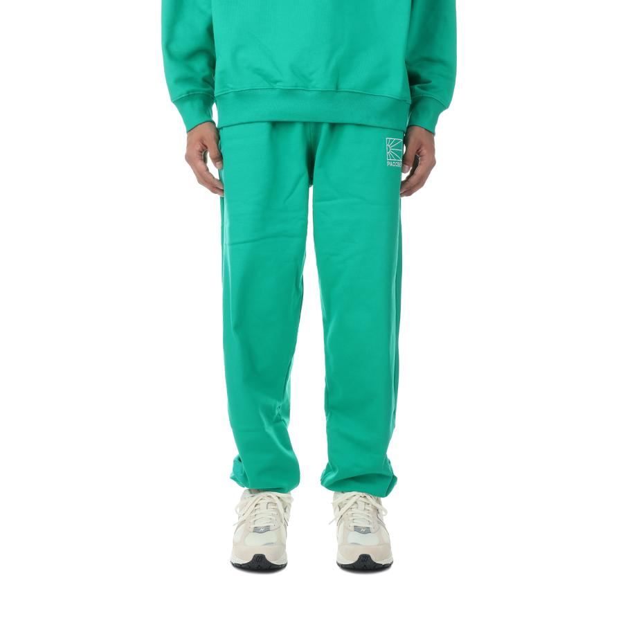 【P10倍】【SALE】MEN LOGO JOGGERS KNIT/GREEN(PACC11P012) RASSVET(ラスベート) | 