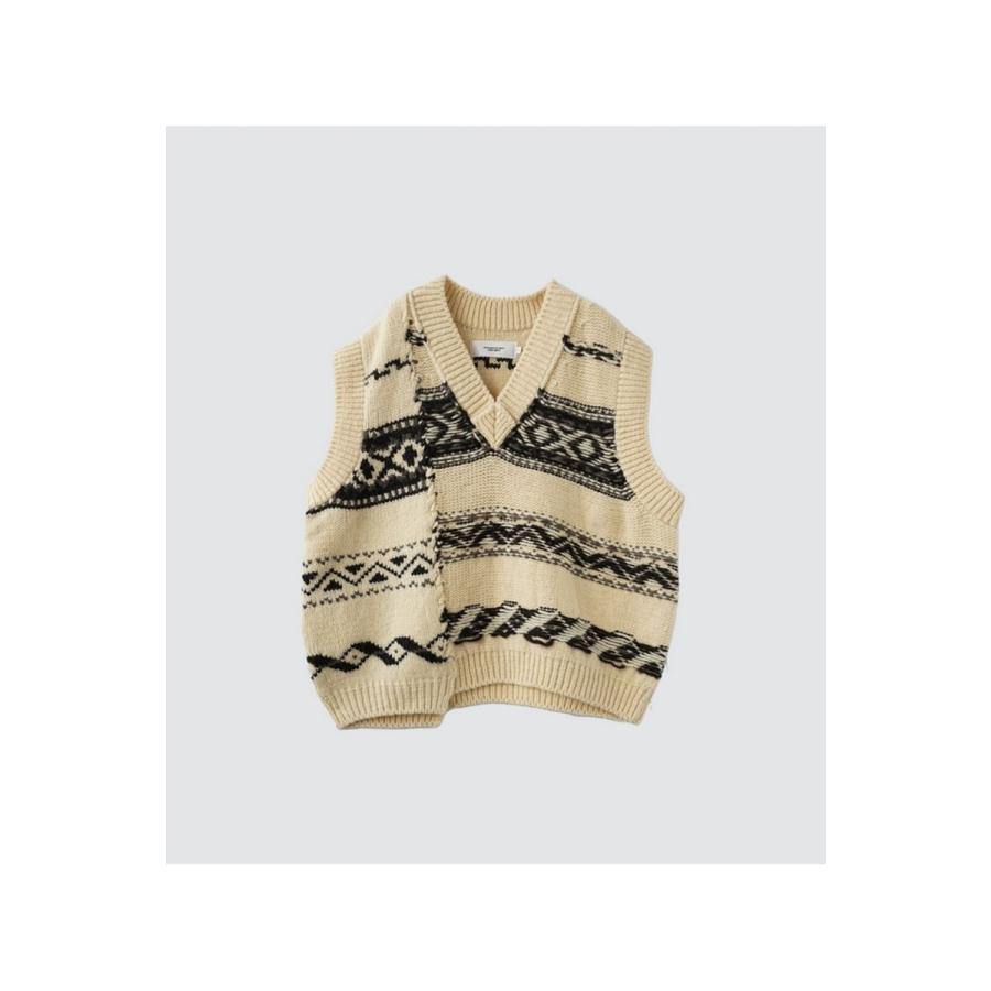 3G CANADIAN KINT V VEST -CREAM(22WKN-#424S) Jane Smith(ジェーンスミス) |  | 05