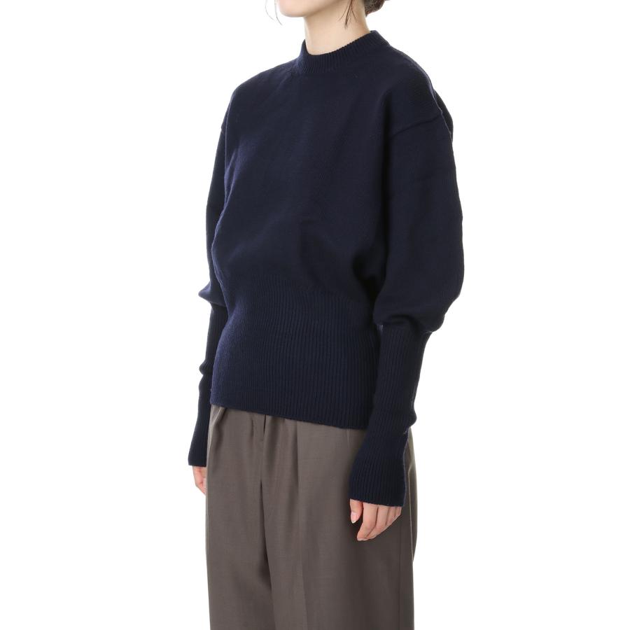 【P5倍 / SALE】7G BALLOON SLEEVE PULLOVER -NAVY(22WKN-#506L) Jane Smith(ジェーンスミス) |  | 01