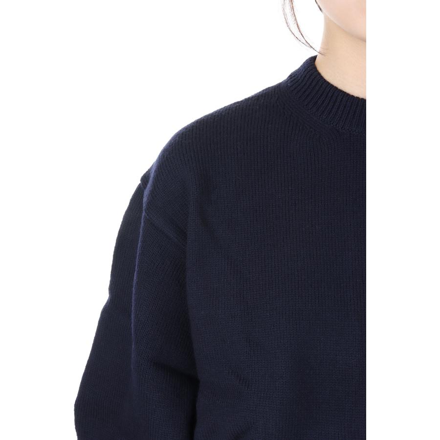 【P5倍 / SALE】7G BALLOON SLEEVE PULLOVER -NAVY(22WKN-#506L) Jane Smith(ジェーンスミス) |  | 03