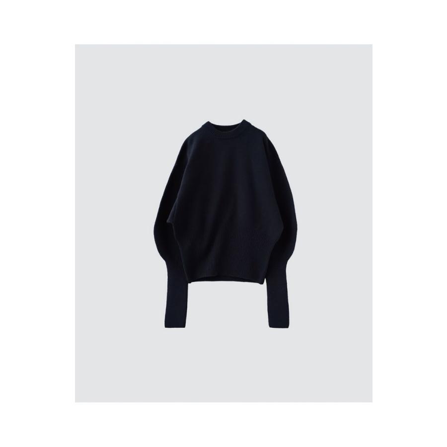 【P5倍 / SALE】7G BALLOON SLEEVE PULLOVER -NAVY(22WKN-#506L) Jane Smith(ジェーンスミス) |  | 05