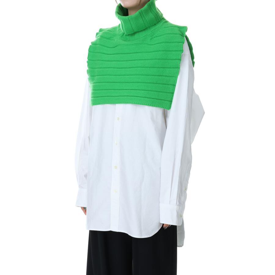 【P10倍】【SALE】5G HIGH NECK KNIT BIBS -LIME GREEN(22WKN-#414S) Jane Smith(ジェーンスミス) |  | 01