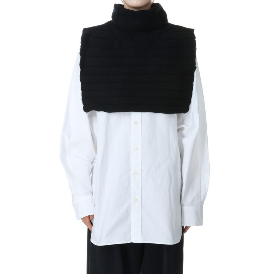 【P5倍 / SALE】5G HIGH NECK KNIT BIBS -BLACK(22WKN-#414S) Jane Smith(ジェーンスミス) | 