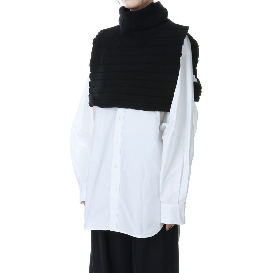 【P5倍 / SALE】5G HIGH NECK KNIT BIBS -BLACK(22WKN-#414S) Jane Smith(ジェーンスミス) |  | 01