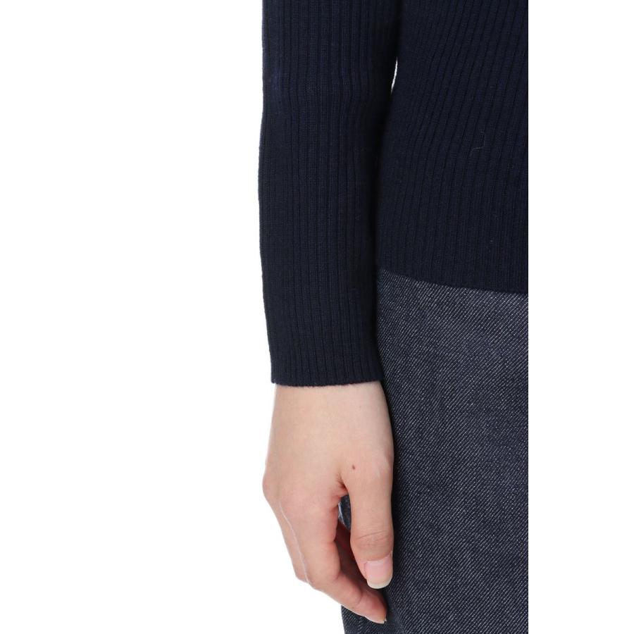 【P5倍 / SALE】14G merino wool rib turtleneck-NAVY(SL2W-009) SLOANE(スローン) | SLOANE | 05