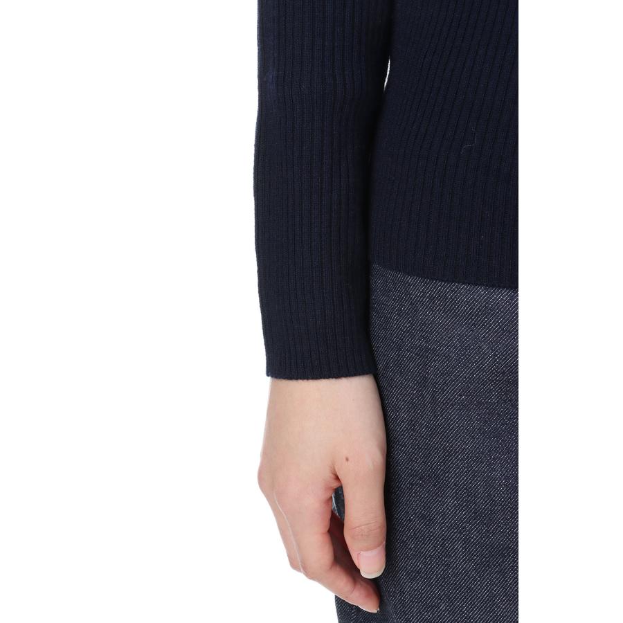 【P5倍 / SALE】14G merino wool rib turtleneck-NAVY(SL2W-009) SLOANE(スローン) | SLOANE | 05