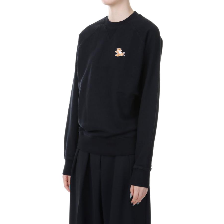 SALE】【P10倍】CHILLAX FOX PATCH CLASSIC SWEATSHIRT -BLACK