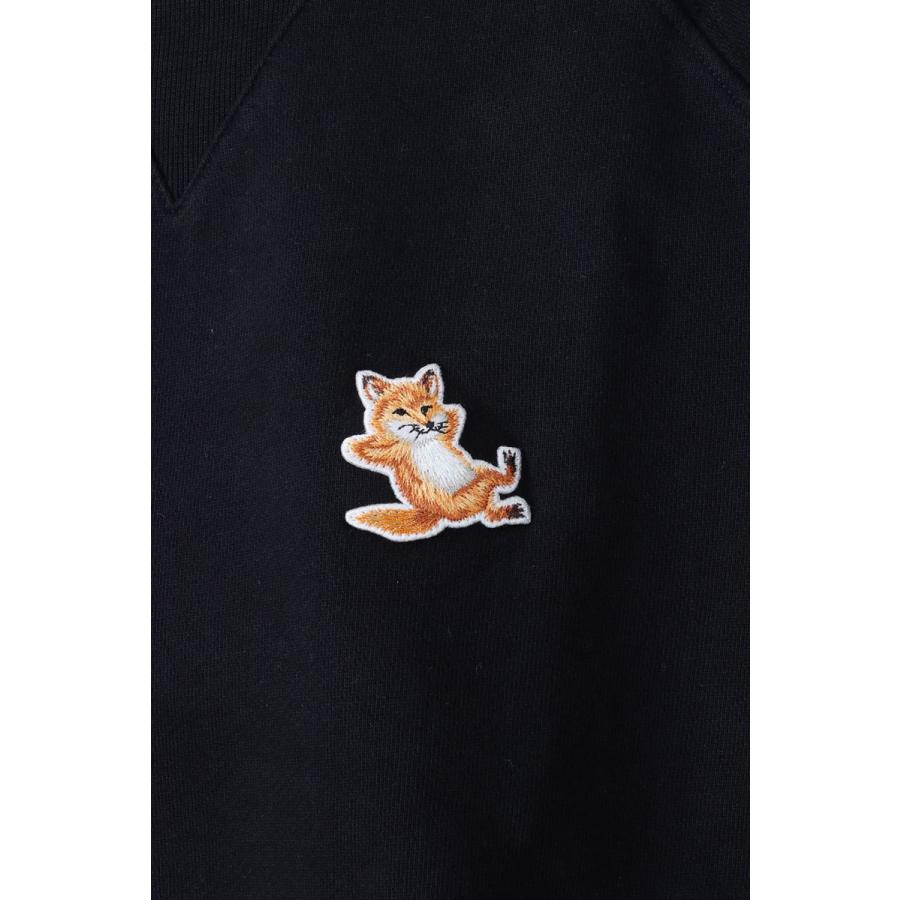 SALE】【P10倍】CHILLAX FOX PATCH CLASSIC SWEATSHIRT -BLACK