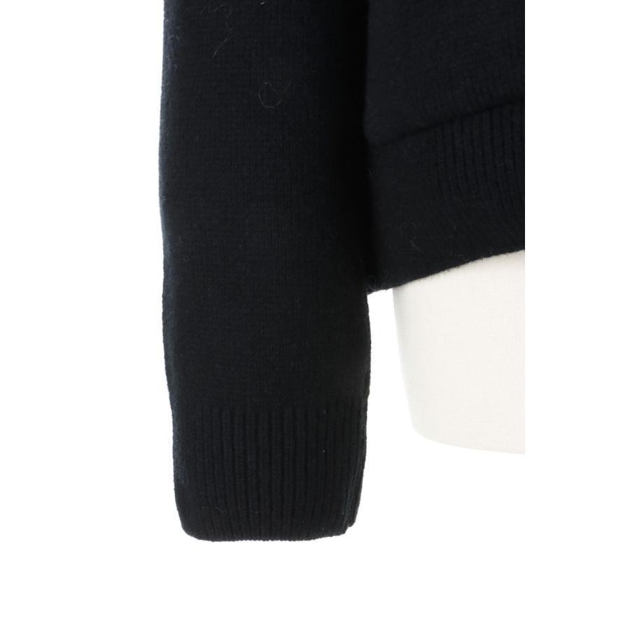 GREY FOX HEAD PATCH RELAXED CARDIGAN -BLACK(JM00518KT1006) Maison Kitsune -Women-(メゾンキツネ) |  | 04