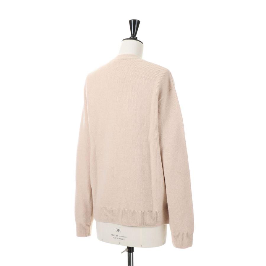 GREY FOX HEAD PATCH RELAXED CARDIGAN -BEIGE(JM00518KT1006) Maison Kitsune -Women-(メゾンキツネ) |  | 02