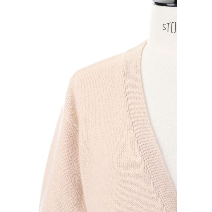 GREY FOX HEAD PATCH RELAXED CARDIGAN -BEIGE(JM00518KT1006) Maison Kitsune -Women-(メゾンキツネ) |  | 03