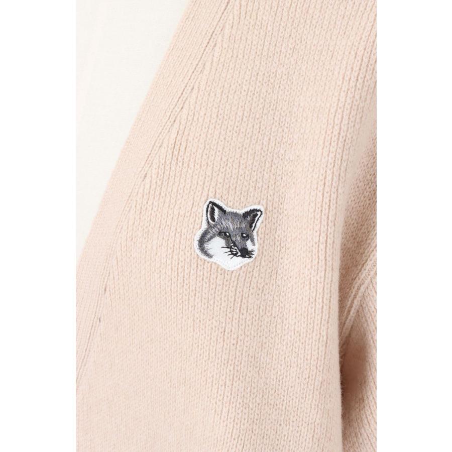 GREY FOX HEAD PATCH RELAXED CARDIGAN -BEIGE(JM00518KT1006) Maison Kitsune -Women-(メゾンキツネ) |  | 05