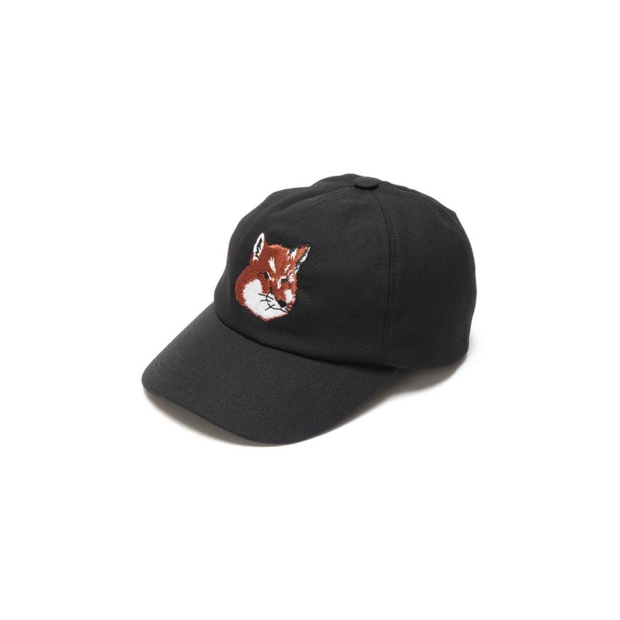 LARGE FOX HEAD EMBROIDERY 6P CAP(HU06118WW0007) Maison Kitsune -Women-(メゾンキツネ) | 