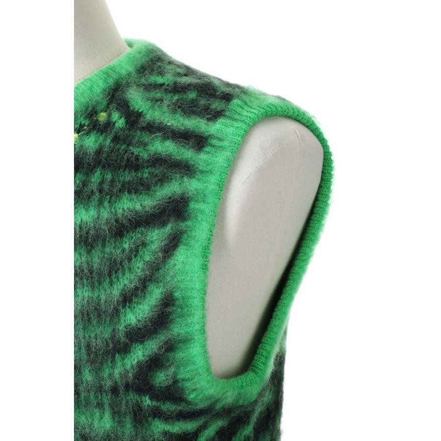 トップス doublet ZEBRA JACQUARD BRUSHED NO SLEEVE doublet（ダブレット） 【P5倍 / SALE】ZEBRA JACQUARD BRUSHED NO