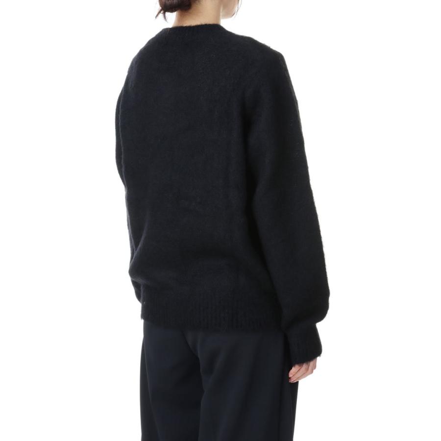 【SALE】5G mohair shaggy crew neck-BLACK(SL7W-273) SLOANE(スローン) | SLOANE | 02