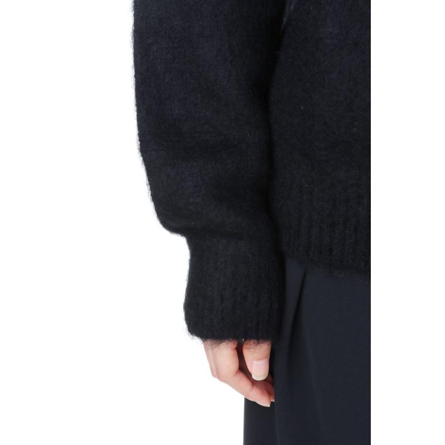 【SALE】5G mohair shaggy crew neck-BLACK(SL7W-273) SLOANE(スローン) | SLOANE | 04