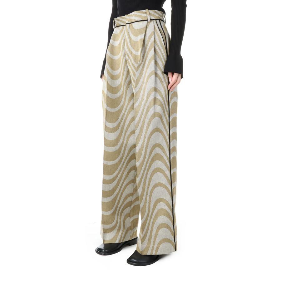 【SALE】Piping Jacquard Pants (12220702) Todayful(トゥデイフル) | TODAYFUL | 01