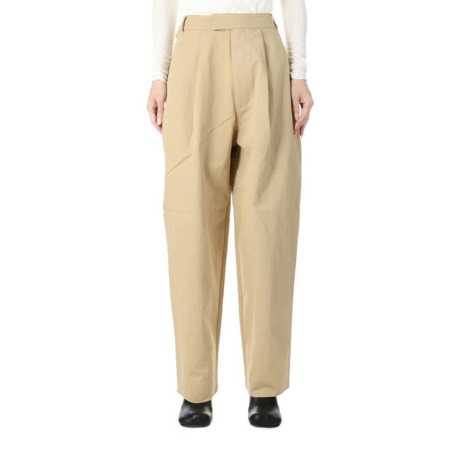 【SALE】Cottontwill Cocoon Pants -BEIGE (12220705) Todayful(トゥデイフル) | TODAYFUL