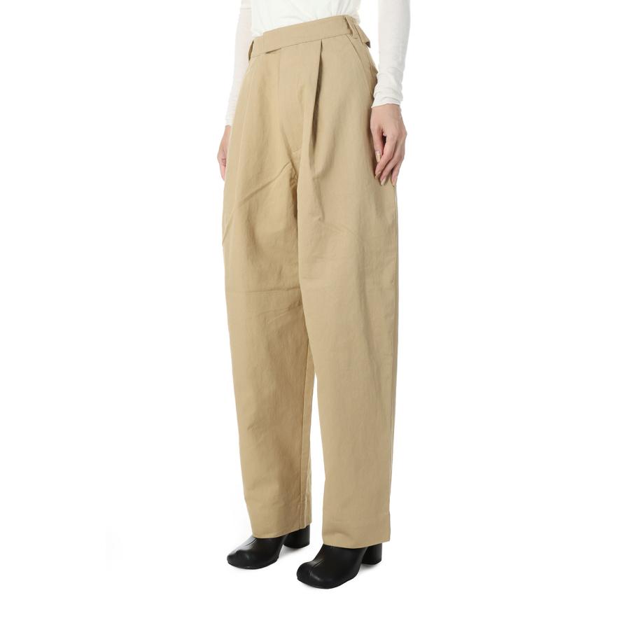 【SALE】Cottontwill Cocoon Pants -BEIGE (12220705) Todayful(トゥデイフル) | TODAYFUL | 01