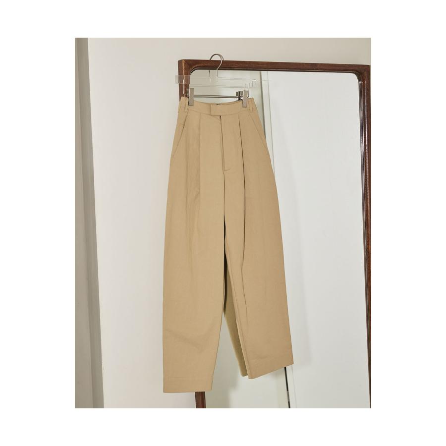 【SALE】Cottontwill Cocoon Pants -BEIGE (12220705) Todayful(トゥデイフル) | TODAYFUL | 05