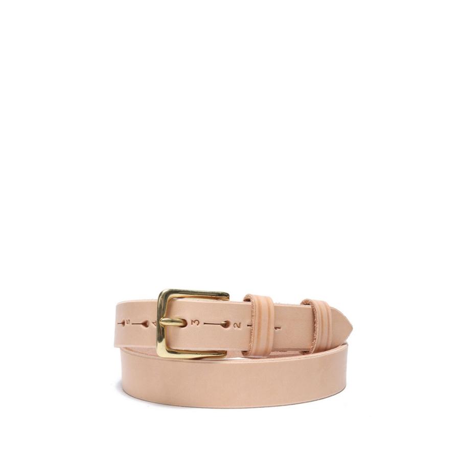 【P10倍】STIRRUP Leather Belt 2.8cm / TAN Jabez Cliff(ジャベツ・クリフ) | JABEZ CLIFF