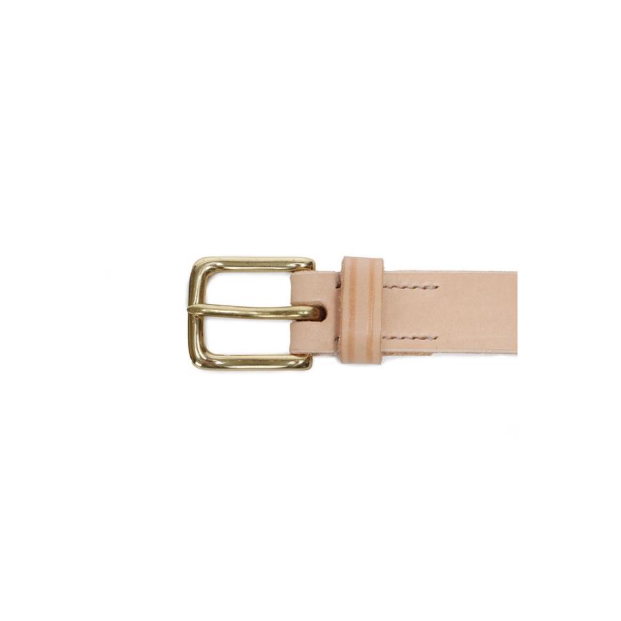 【P10倍】STIRRUP Leather Belt 2.8cm / TAN Jabez Cliff(ジャベツ・クリフ) | JABEZ CLIFF | 02