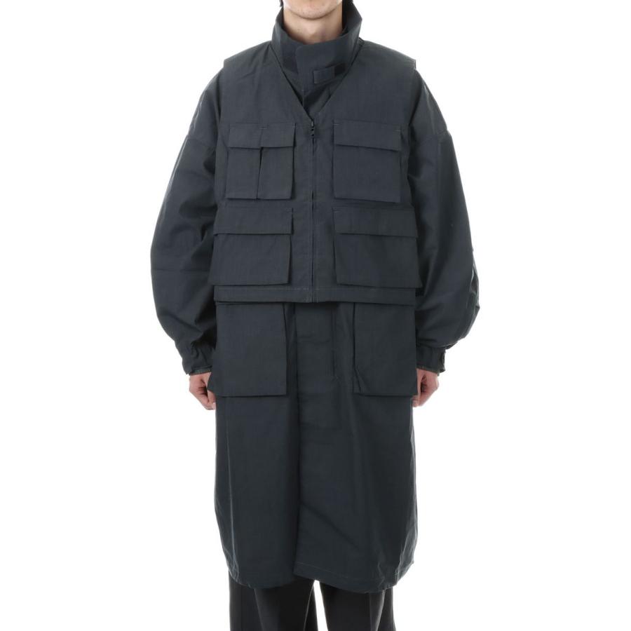 【P5倍 / SALE】F/CE × GRAMICCI LAYERED OUTERWEAR - CHARCOAL (GUJ2-F3005) Gramicci(グラミチ) | GRAMICCI