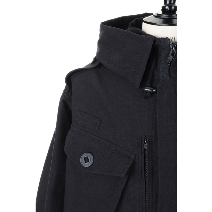 【P5倍 / SALE】SAS Smocks Jacket - BLACK (22020300700030) SABA(サバ) |  | 03