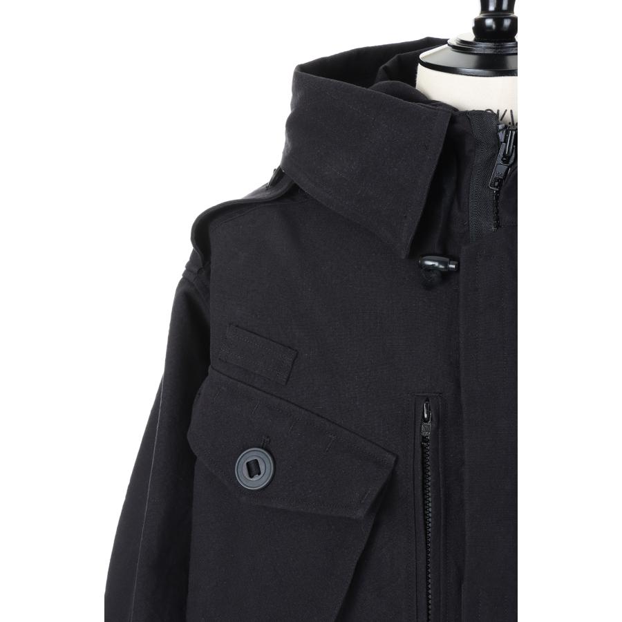 【P5倍 / SALE】SAS Smocks Jacket - BLACK (22020300700030) SABA(サバ) |  | 03